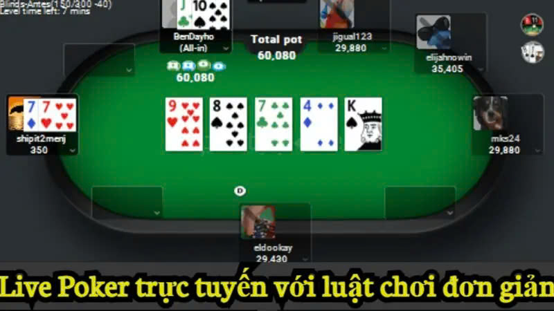 Khám phá thế giới Live Poker trực tuyến 888B